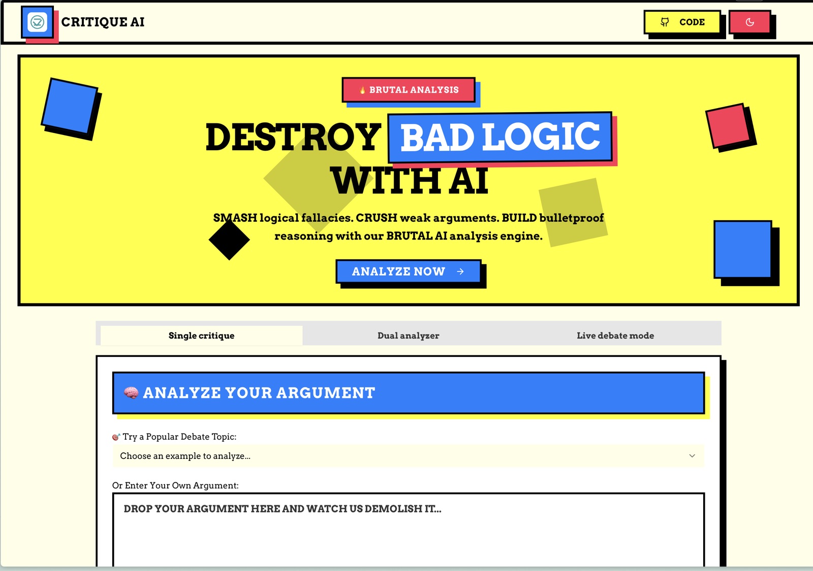 Critique AI